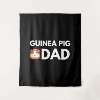 Guinea Pig Dad Tapestry
