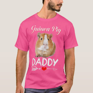 Guinea Pig Daddy Costume Clothing Cute Guinea Pig  T-Shirt