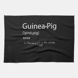 Guinea Pig Definition - Best Pet For Kids Tea Towel
