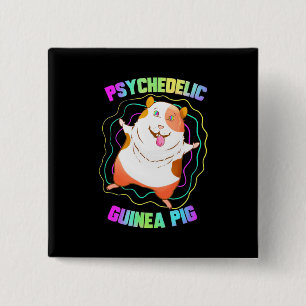 Guinea Pig EDM Party 15 Cm Square Badge