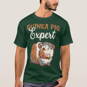 Guinea Pig Epert Animal Pet Lover Cute T-Shirt