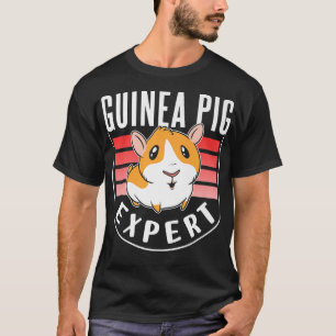 Guinea Pig Expert Cute Lover Animal Pet Premium  T-Shirt