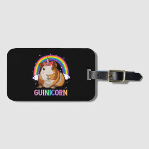 Guinea Pig For Girls Guinea Pig Unicorn Luggage Tag