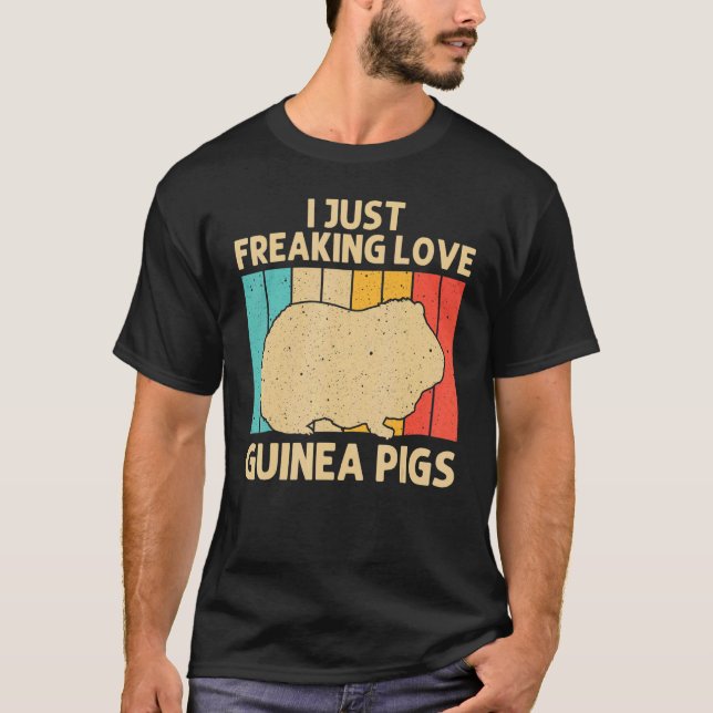 Guinea Pig For Men Women Potato Pet  Fluffy 6 T-Shirt (Front)