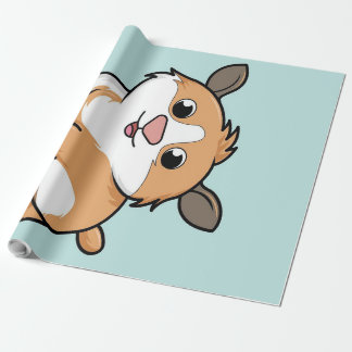 Guinea Pig | Funny Cartoon Guinea Pig Gift Lovers Wrapping Paper