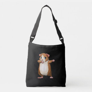 Guinea Pig Funny Dabbing Furry Kids Crossbody Bag