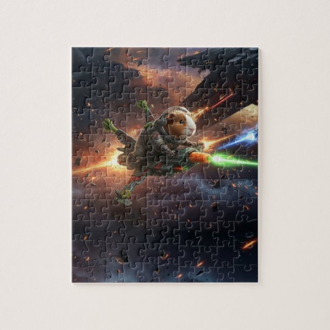 Guinea Pig funny wars  Jigsaw Puzzle (Vertical)