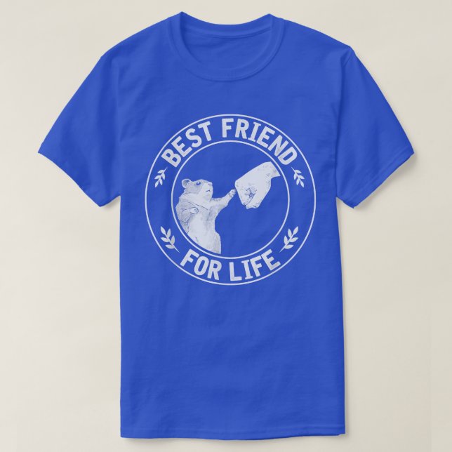 Guinea pig gifts, best friend for life, Guinea pig T-Shirt (Design Front)