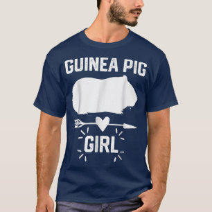 Guinea Pig Girl Funny Cavy Gifts For Girls T-Shirt