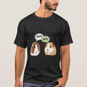 Guinea Pig Girl Guinea Language Guinea T-Shirt