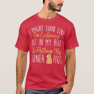 Guinea Pig Girl Pet Guinea Gig T-Shirt