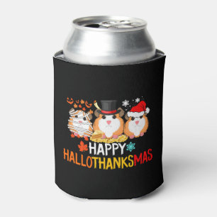 Guinea Pig Halloween Thanksgiving Christmas Can Cooler