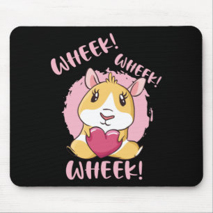 Guinea Pig Heart Mouse Pad