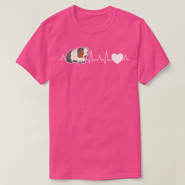 Guinea Pig Heartbeat Premium 2179  T-Shirt (Design Front)