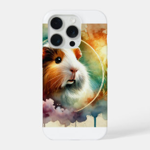 Guinea Pig in a Serene Meadow 160724AREF260 - Wate iPhone 15 Pro Case