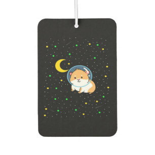 Guinea Pig In Space Cute Astronomy Guinea Pig Car Air Freshener