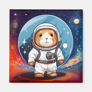 Guinea Pig in Space Magnet