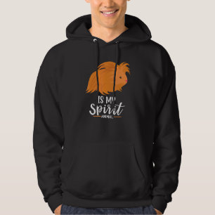 Guinea Pig Is My Spirit Animal I Kids Ladies  1 Hoodie