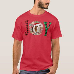Guinea Pig Joy Classic Old Vintage Christmas Style T-Shirt