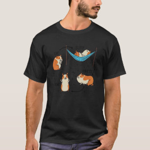 Guinea Pig Life Cycle Eat Sleep Wheek Repeat Anima T-Shirt