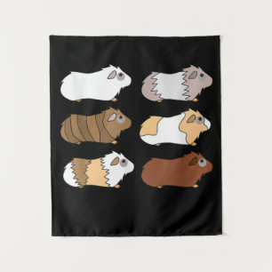 Guinea Pig Love Guinea Pig Wheek Wheek Feed Me Tapestry
