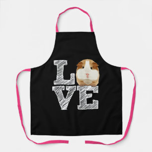 Guinea Pig Love Rodent Wheek Apron