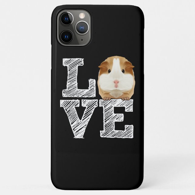 Guinea Pig Love Rodent Wheek Case-Mate iPhone Case (Back)