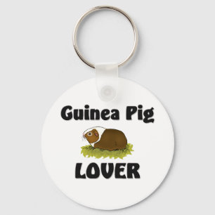 Guinea Pig Lover Key Ring
