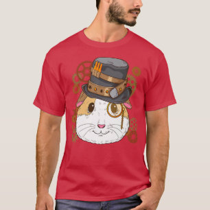 Guinea Pig Lover Kids Steampunk Pet Men Victorian T-Shirt