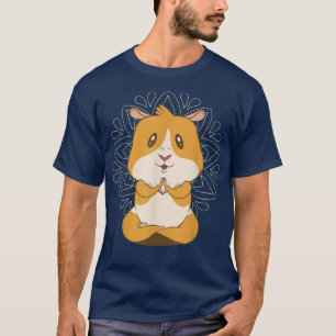 Guinea Pig Meditation Yoga T-Shirt
