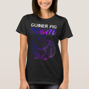 Guinea Pig Mom Cute Furry Potato Cavy Guinea Mom M T-Shirt
