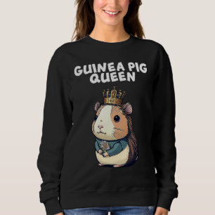 Guinea Pig Mom Dad  Piggy  Chew Cage  1 Sweatshirt