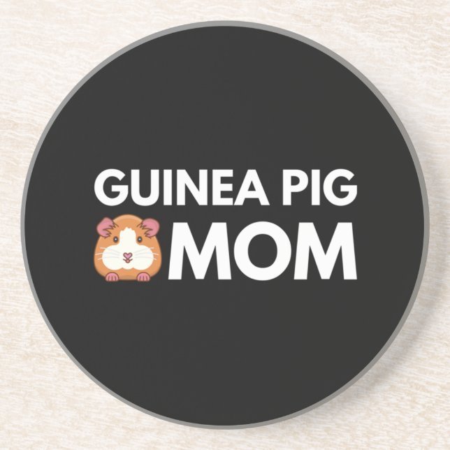 Guinea Pig Mum Coaster (Front)