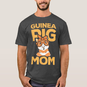 Guinea Pig Mum Cute Animal Lover Pet T-Shirt