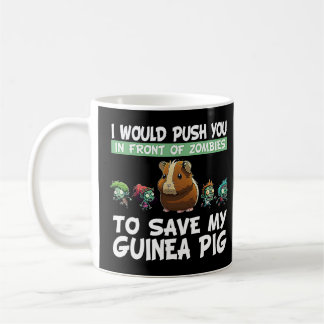 Guinea Pig Mum Dad Funny Piggy Lover Chew Cage 10  Coffee Mug
