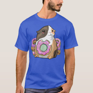 Guinea Pig Mum Dad Funny Piggy Lover Doughnut T-Sh T-Shirt