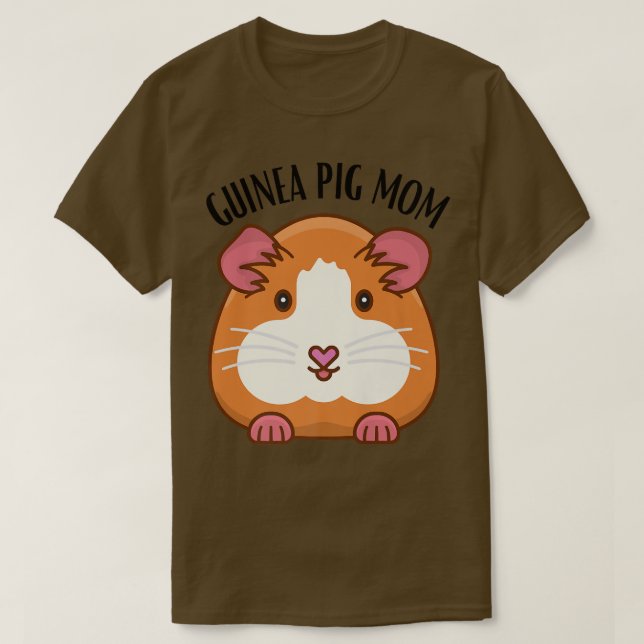 Guinea Pig Mum Girls Women  T-Shirt (Design Front)