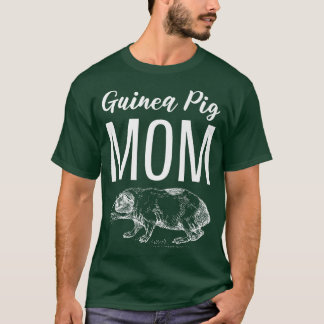 Guinea Pig Mum Zoologist  T-Shirt