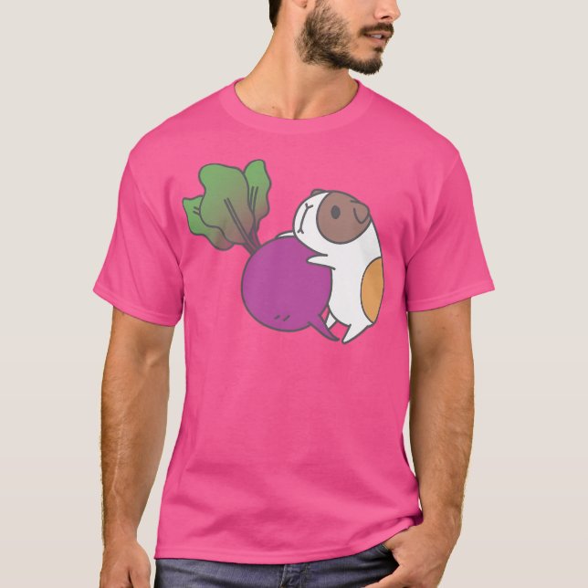Guinea Pig Pattern T-Shirt (Front)