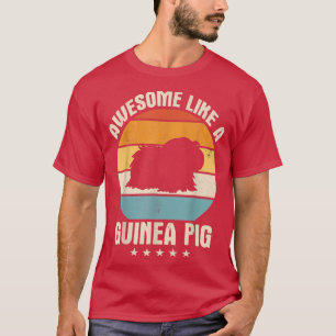 Guinea Pig Pet Peruvian Sheba2343 T-Shirt