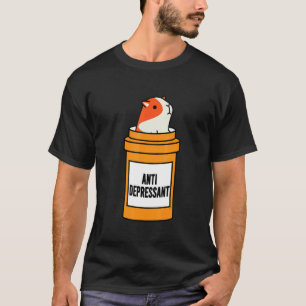 Guinea Pig Pills Happy Mood Positive Relaxing Pet T-Shirt