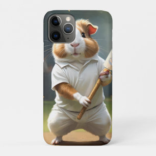 Guinea Pig Playing Cricket, Case-Mate iPhone Case