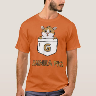 Guinea pig pocket animal design T-Shirt