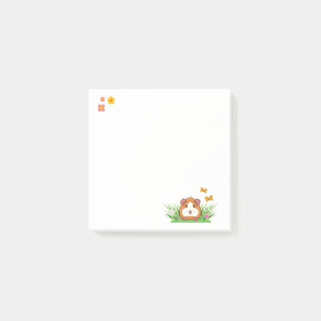 Guinea Pig Post it notes (Front)