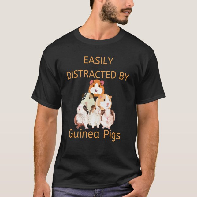 Guinea Pig Quote for a Guinea T-Shirt (Front)