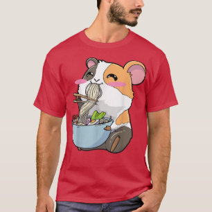 Guinea Pig Ramen Noodles Kawaii  T-Shirt
