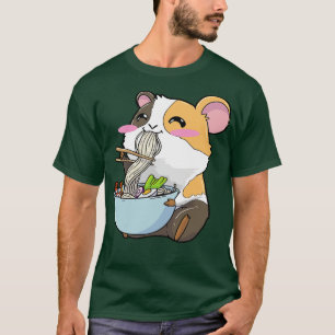 Guinea Pig Ramen Noodles Kawaii T-Shirt