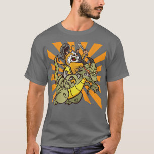 Guinea Pig riding Dragon  T-Shirt