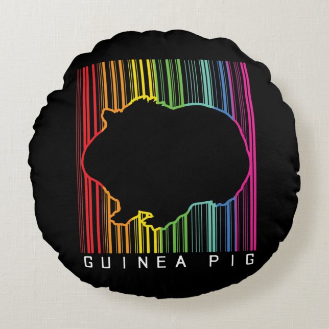 Guinea pig round cushion (Front)