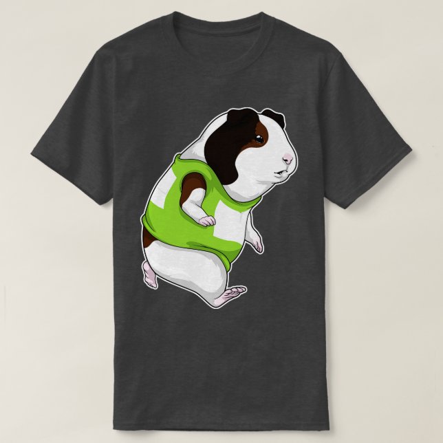 Guinea pig Runner Running Sports T-Shirt (Design Front)